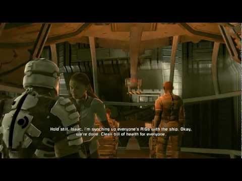 Dead Space 1 walkthrough part 1 No Commentary - Chapter 1 New Arrivals 1/2
