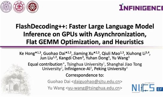 [MLSys2024] FlashDecoding  : Faster Large Language Model Inference with Asynchro