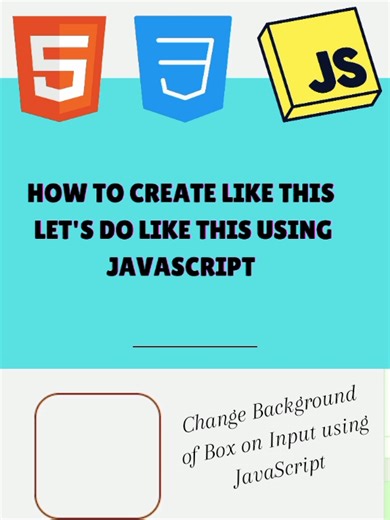 Change Background of Box with JavaScript