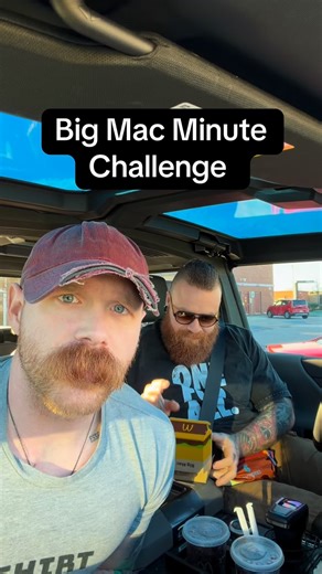 Scotty Flynn on Instagram: "Who wins 👁️👁️ #bigmac #mukbang #foodchallenge #burger #gross"