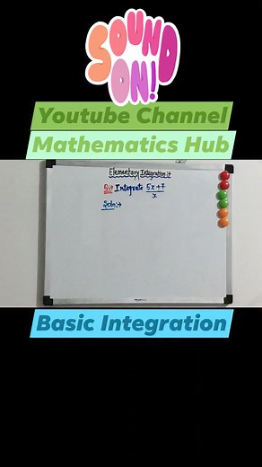 Basic integration #basicintegration #integration #maths #viralreels #viralreelsfb | Mathematics Hub