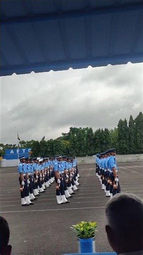 Passing out parade. AFTC