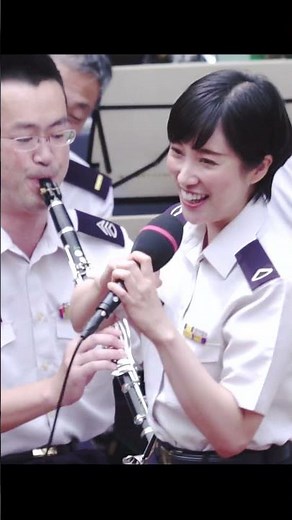 陸上自衛隊 中央音楽隊「東京ブギウギ」歌 鶫真衣 木曜コンサート 音楽まつりミックス版 #shorts