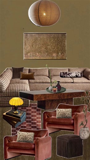 70s Desert Soul: Mid-Century Warm Interiors