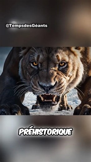 Le Lion Préhistorique Le Roi Déchu de l'Europe ! #préhistoire #film #animaux