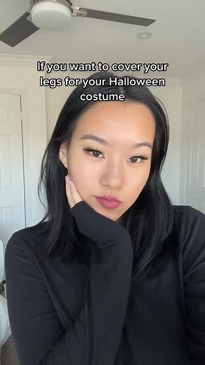 For those who prefer some coverage for their legs #halloweencostume #halloweencostumeessentials #halloween #halloweenhacks