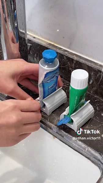 Get Every Drop of Toothpaste with This Roller Squeezer - No More Waste!