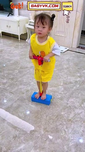 Foam Pogo Stick for Kids: Boost Height with Fun Jumps #ActiveKids #KidsPlay