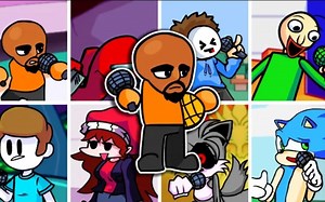 FNF - Target Practice but every turn a Different Character Sings it