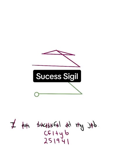 Sigil Making 🧙 #sigil #magic #magick #fyp #sigilmaking #witchtok #witchcraft #witchy