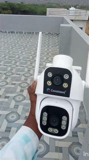 #consistent 4G solar dual lens camera installation completed#