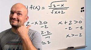 Steps to find the implied domain of a function