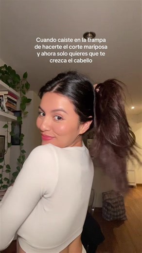 Es lindo, pero hay que peinarlo siempre. Y te queda un pelo en la punta 😭 #cortedecabello #cortemariposa #tendencias #cabello #peinado #mariposa #ayuda #tips #chicas #girls