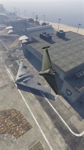 Shahed 136 Drone Attack vs B-2 Stealth Bomber #shorts #short