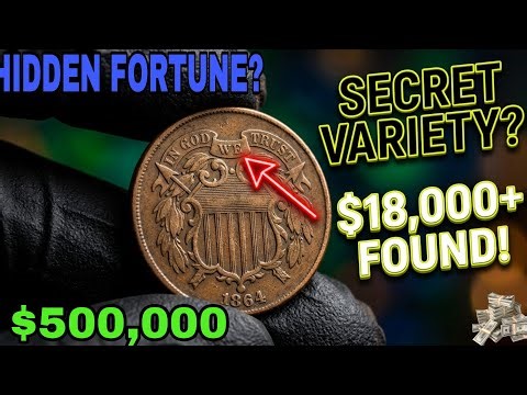 $500,000; 1864 2 Cents Coin Value Today | Rare United States 2¢ Coin Worth Money?
