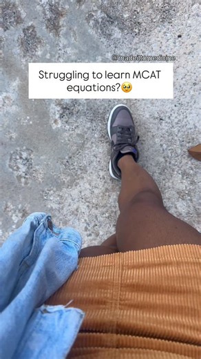 Vics, MPH | MS4 on Instagram: "Learning equations can be challenging especially when something important is on the line like getting accepted to medical school. But I know the perfect resource to make things easier for you and the best part is…it’s FREE! The MCAT Chem/Phys Equation Sheet is a free downloadable resource that puts every MCAT-relevant Chem/Phys equation at your fingertips. From Coulomb’s Law to the Doppler Effect to the Arrhenius Equation, it’s all there – every equation you need t