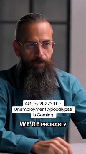 AGI by 2027… could it trigger the biggest job disruption in history? 🤖⚠️ Some experts warn that human-level AI may arrive sooner than expected — reshaping industries, economies, and the future of work. Are we ready for what comes next? Hashtags: #AGI #ArtificialGeneralIntelligence #FutureOfWork #AI2027 #AIFuture