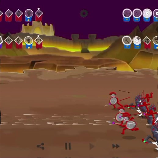 Stick War Legacy Saga: 2vs2 Battle Part 2