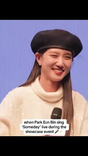 Park Eun Bin Singing 'Someday' Live Showcase Performance