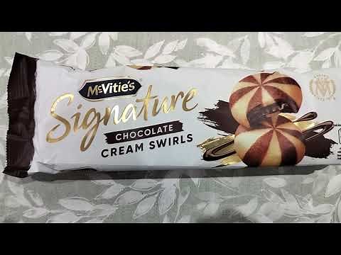 One Minute Biscuit: McVities Signature Chocolate Cream Swirls