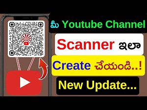 How To Create YOUTUBE SCANNER | How To Make Our Channel Scanner | Youtube New Update Telugu
