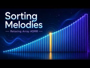 Bubble Sort ASMR | Slowly Sorting Array with Generated Sound