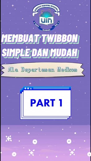 Tutorial Membuat Twibbon Simple dan Mudah