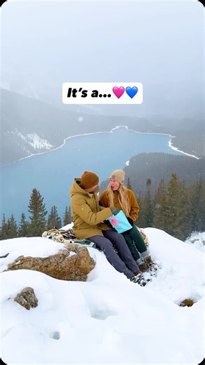 David & Cayleigh Barbeau | Made To Explore on Instagram: "His face at the end though😂🤭 I do believe he would have been happy either way, but I’m not sure a girl would have got the same level of excitement🤣 We can’t wait to welcome our baby boy in March💙🥳"