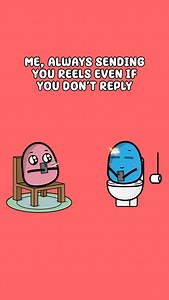 Moley the Molecule on Instagram: "Me always sending you reels 📲😂"