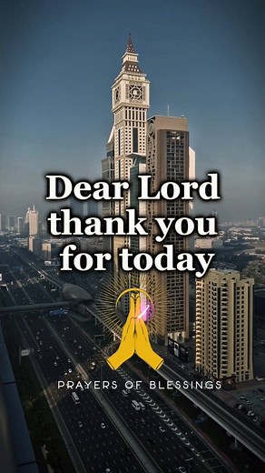 Dear Lord thank you for today #bibleverse #bible #God #Lord #Gratitude | Prayers of Blessings