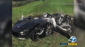 Driver totals Ferrari an hour after purchase