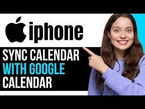 How To Sync iPhone Calendar With Google Calendar! | BEST NEW METHOD 2025!