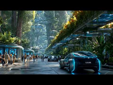 Future City 2125: 100 Years From Now | Sci-fi AI Short Film (4K)