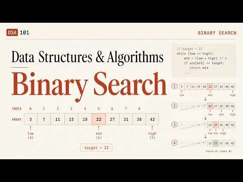 Data Structures & Algorithms: Binary Search