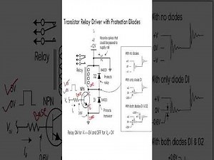 “Stop Relay Damage with This Simple Diode Fix ⚡”