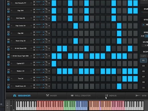【编曲教程】超赞大鱼鼓机音源全套教程；Big Fish Sequence。