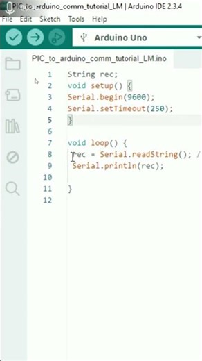 PIC to Arduino data transmission over UART tutorial. #electronics #circuit #coding #diy #engineering