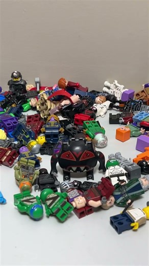 I collected all of these Lego mini figures in one year #collection #lego #toys