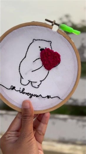 Handmade embroidery hoop frame available..❤️✨😃dm to personalize…🫨🥳😇