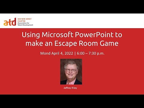 Using PowerPoint to make and Escape Room Game-Jeffrey Riley