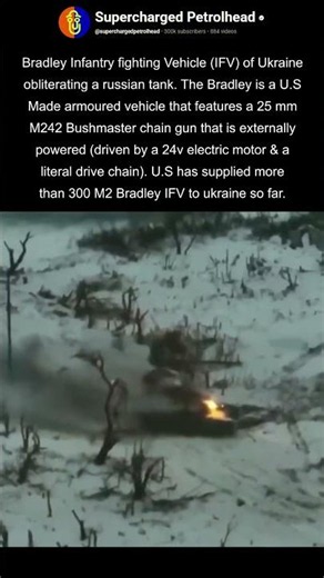 Bradley IFV in action