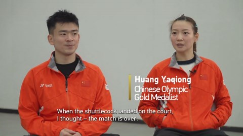 CGTN Talk Sports Exclusive: Legendary badminton duo Zheng & Huang discuss golden 2024