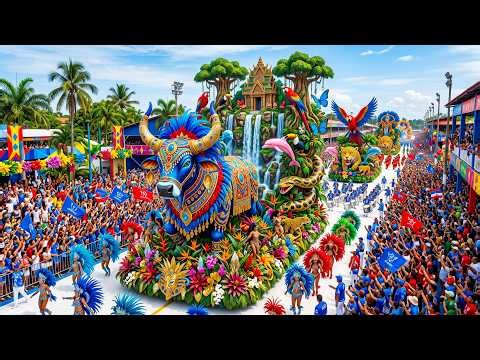 🇧🇷 PARINTINS FOLKLORE FESTIVAL 2026 |Brazil's Most Spectacular Cultural Festival & Boi-Bumbá Show 4K