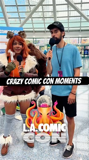 Crazy moments at LA Comic Con! #lacomiccon #lacc #comiccon
