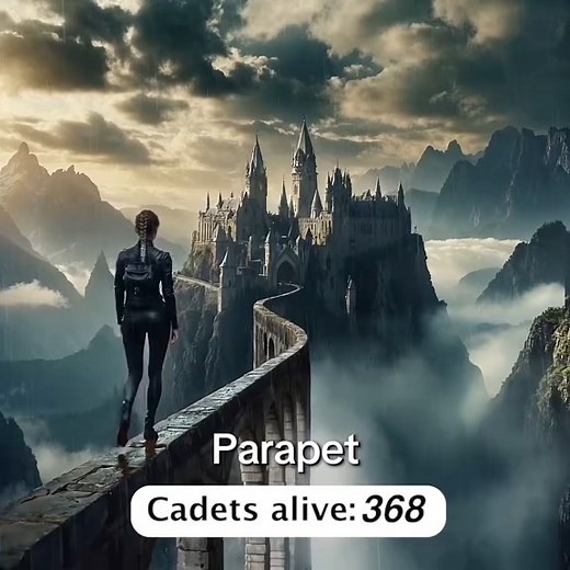 Violet’s first year at Basgiath💀 They start with 368 cadets on the parapet — 18% gone right there, leaving 301. By Threshing, only 147 are still standing. After bonding, it’s down to 133. By spring, just 81. And by the end of the year… ~79 first-years make it through. That’s roughly a 22% survival rate, and that‘s only the first year. 🐉 #basgiathwarcollege #fourthwing #booktok #violetsorrengail | Bookflicks
