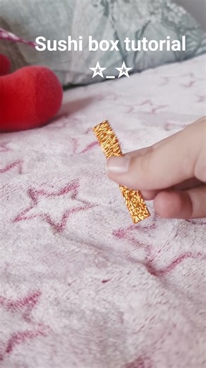 sushi box tutorial 🍣 ☆_☆#delicious #craft #sushi