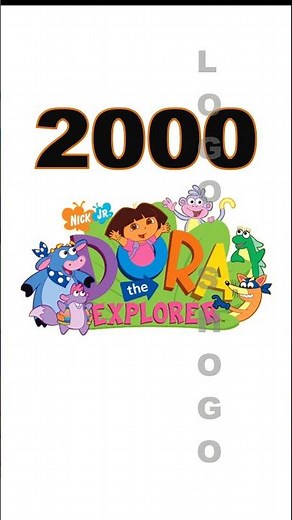 Mickey mouse & Dora The Explorer Logo Evolution #doratheexplorer #mickeymouse #logoshogo
