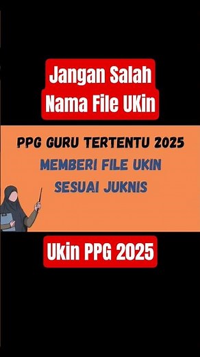 Cara membuat nama File Ukin sebelum di upload Sesuai Juknis, PASTI LULUS,