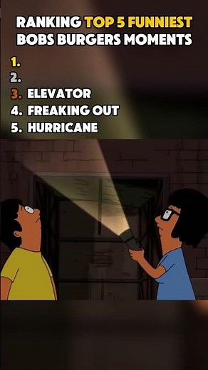 Ranking Bob's Burgers Funniest Moments!