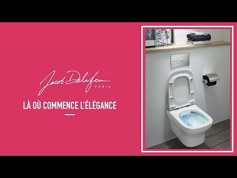 Installation cuvette toilette suspendue - Jacob Delafon